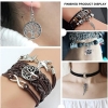 Tybetańskie wisiorki zawieszki charms 100 szt.